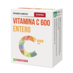Vitamina C 600 Entero ajuta la funcționarea normală a sistemului imunitar