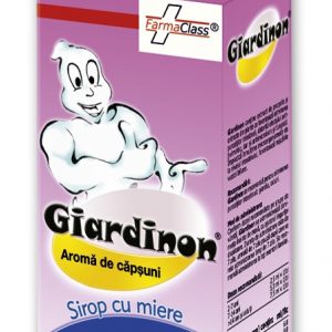 Giardinon sirop are eficacitate asupra eliminării giardiei şi oxiurilor