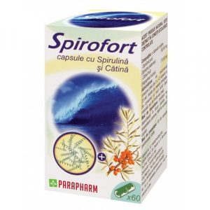 Spirofort - Spirulina și cătina doi nutrienți naturali de excepție