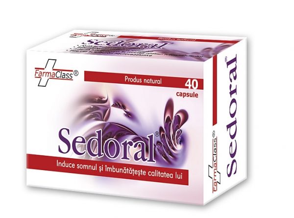 Sedoral - relaxare favorabilă inducerii somnului, facilitează adormirea