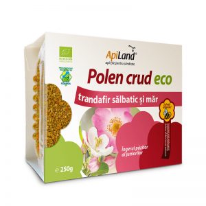 POLEN CRUD DE TRANDAFIR SĂLBATIC ȘI MĂR ECO
