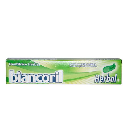 Pasta de dinti Biancoril Herbal 75 ml - ajuta la protectia gingiilor