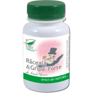 Raceala si gripa forte 60 capsule Pro Natura