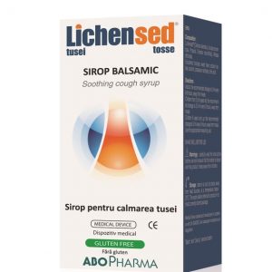Lichensed Sirop balsamic pentru tuse copii Abo Pharma 150 ml