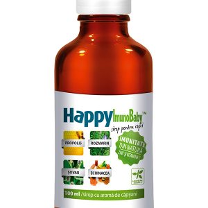 Imunitate copii HappyImunoBaby 200ml - mărirea vitalității organismului